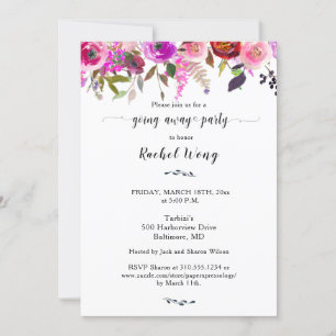 Hübsches Foto mit gemischten Blütenblättern weg vo Einladung