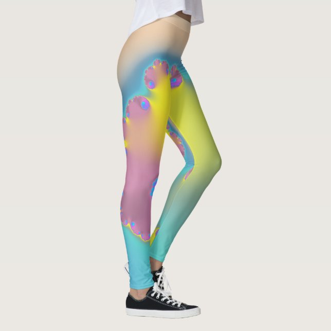 Hübsches Fraktal Leggings (Rechts)