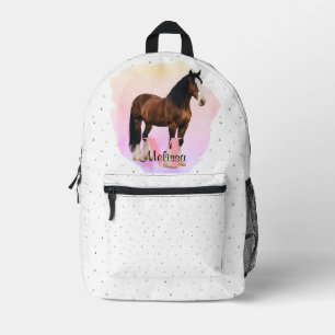 Hübsches Französisches Bulldog Puppy Animal Pink M Bedruckter Rucksack