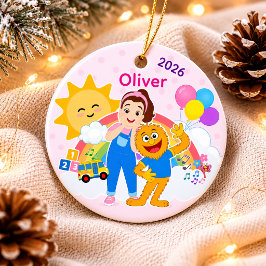 Hübsches Geburtstagsgeschenk für Kleinkinder Keramik Ornament
