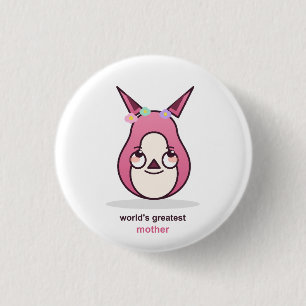 Hübsches Geburtstagsgeschenk für Mama Button