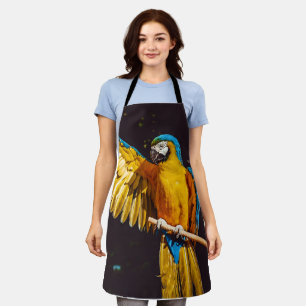 Hübsches Gelbbvögeltier Schürze