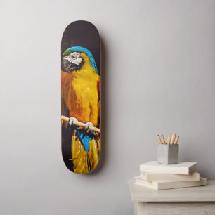 Hübsches Gelbbvögeltier Skateboard