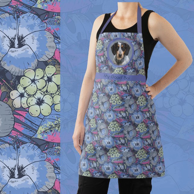 Hübsches Geschenk für Oma Personalisiert Hunde Fot Schürze (Von Creator hochgeladen)