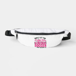 Hübsches Gesicht Fußball-Biest Vintage-Shirt-Desig Bauchtasche