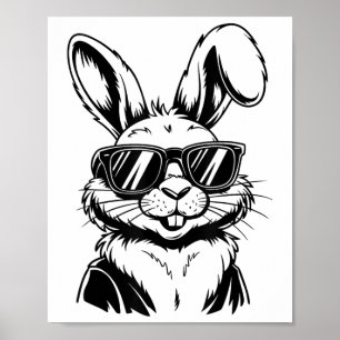 Hübsches Gesicht mit Sungeln für Männer Jungen Kin Poster