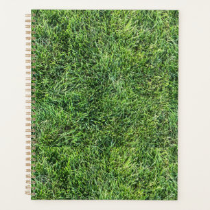 Hübsches Grüngras-Textur-Muster für Foto-Spaß Planer