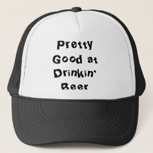 Hübsches gutes an Drinkin Bier Truckerkappe