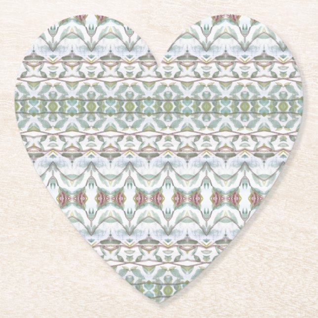 Hübsches Herz Untersetzer (Vorderseite)