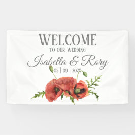 Hübsches Hochzeitsbanner Banner