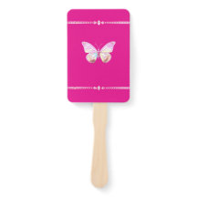 Hübsches Holo Diamond Butterfly Set der Fans