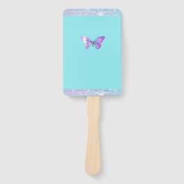 Hübsches Holografisches Schmetterlingsfliege-Set v Fächer