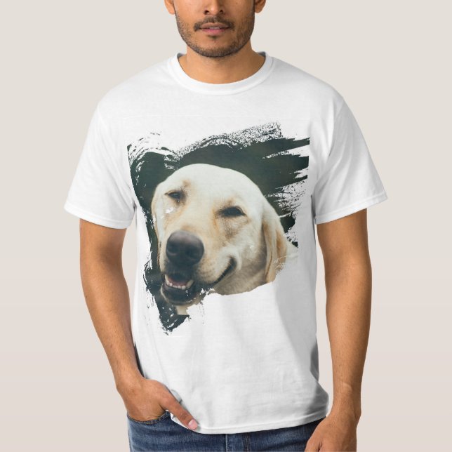 Hübsches Hundedesign T-Shirt (Vorderseite)