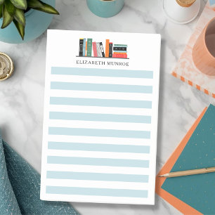 Hübsches individuelles Namensbuch für Bücherliebha Post-it Klebezettel