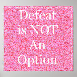 Hübsches inspirierendes Zitat-Poster Poster