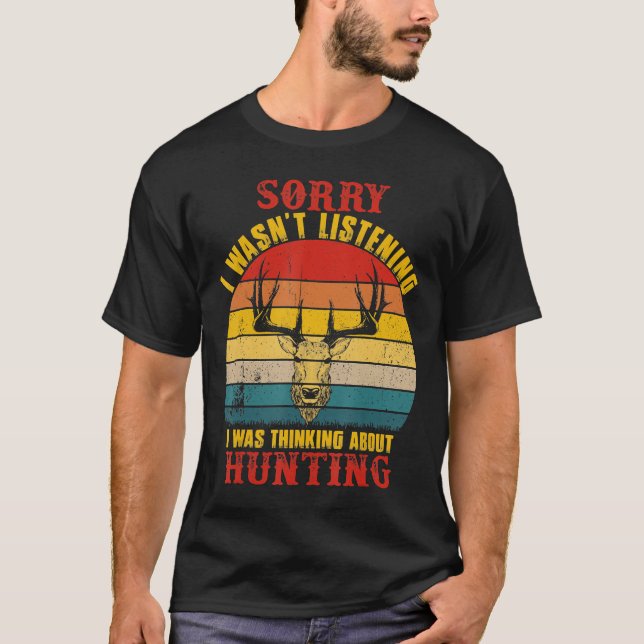 Hübsches Jagdgeschenk für Jäger mit Rind und Wild T-Shirt (Vorderseite)