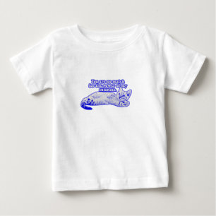 Hübsches Katzenmem für Kätzchen- und Katzenliebhab Baby T-shirt