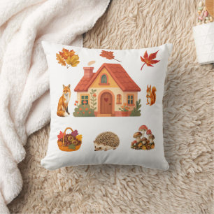 Hübsches Kissen für das Herbstzuhause.