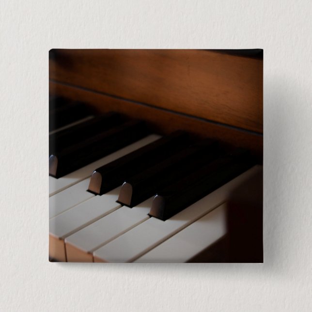Hübsches Klavier Button (Vorderseite)
