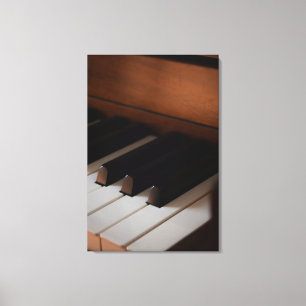 Hübsches Klavier Leinwanddruck