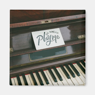 Hübsches Klavier Magnet