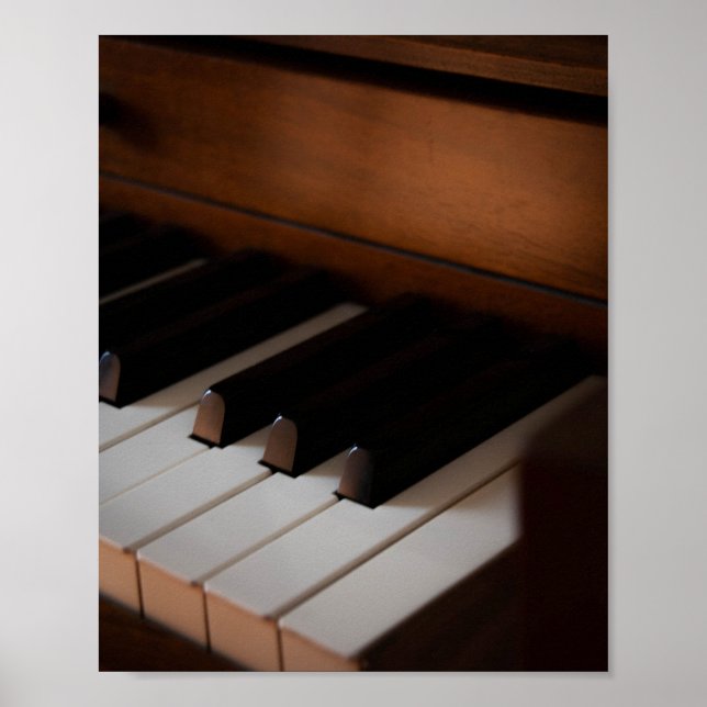 Hübsches Klavier Poster (Vorne)