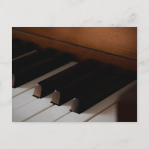 Hübsches Klavier Postkarte