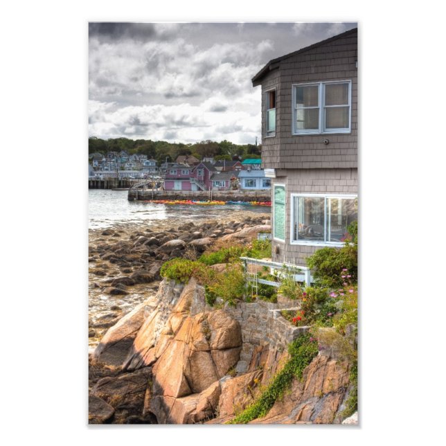 Hübsches kleines Strandhaus Fotodruck (Vorne)