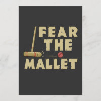Hübsches Krokett fürchtet die Mallet Graphic