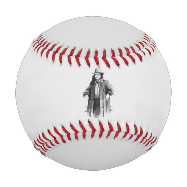 Hübsches Kuhmädchen Baseball (Vorderseite)