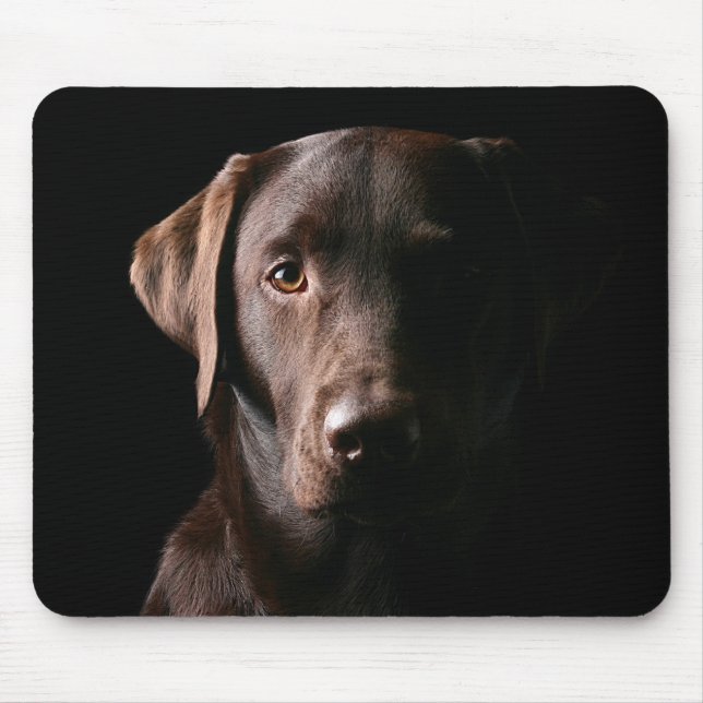 Hübsches Labrador retriever Mousepad (Vorne)