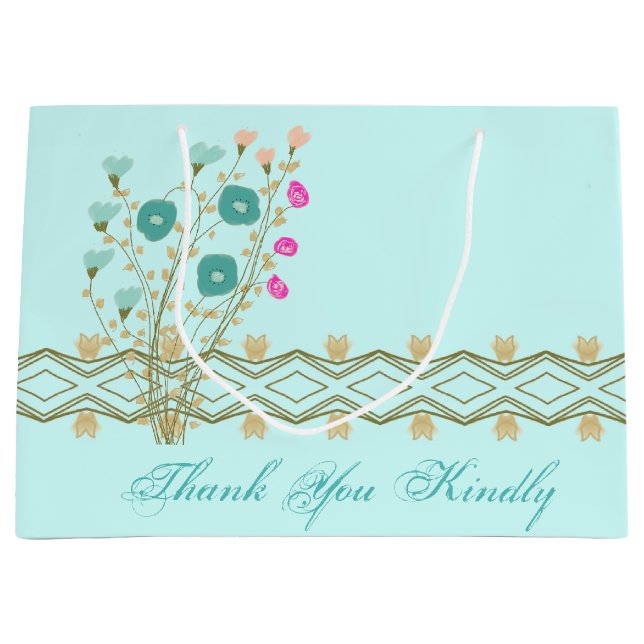 Hübsches Licht Große Geschenktüte (Vorderseite)