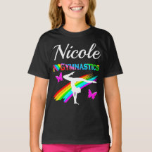 HÜBSCHES LILA GYMNASTICS-MÄDCHEN-DESIGN