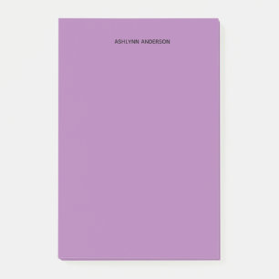 Hübsches Lila Post-it Klebezettel