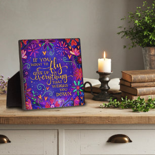 Hübsches Lila, wenn man zu Fliegen Inspirivity wil Fotoplatte