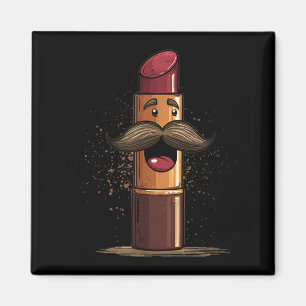 Hübsches Lippenstift-Gesichtskostüm für Lippenpfle Magnet