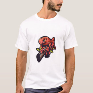 Hübsches Mädchen Frosch T-Shirt