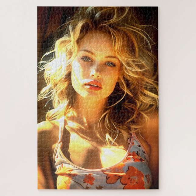 Hübsches Modell Puzzle (Vertikal)