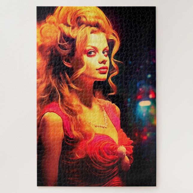 Hübsches Modell Puzzle (Vertikal)