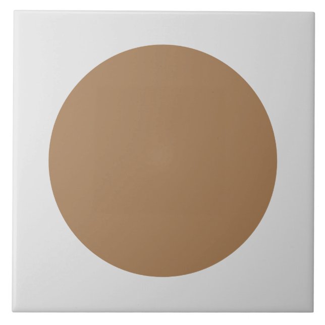 Hübsches, modernes Polka dot pattern Tile Fliese (Vorderseite)