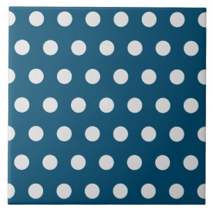 Hübsches, modernes Polka dot pattern Tile Fliese