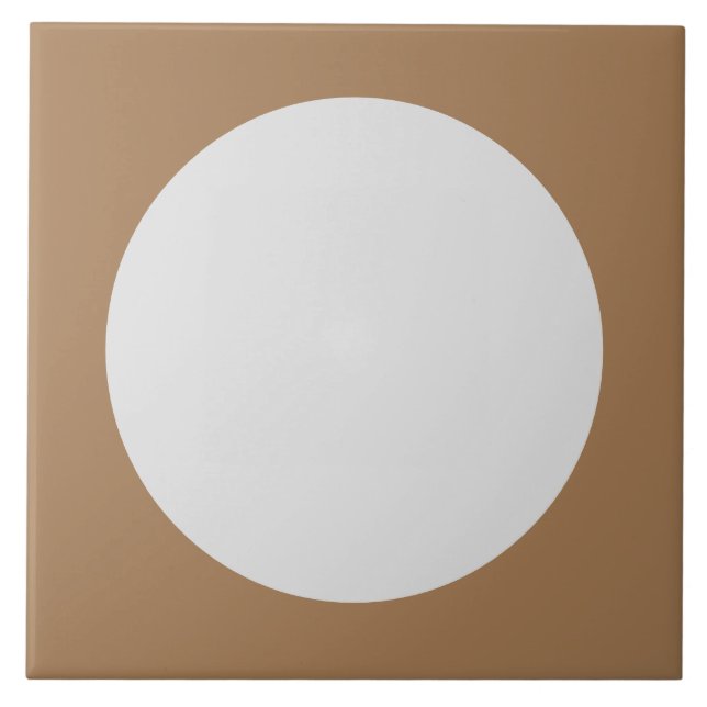Hübsches, modernes Polka dot pattern Tile Fliese (Vorderseite)