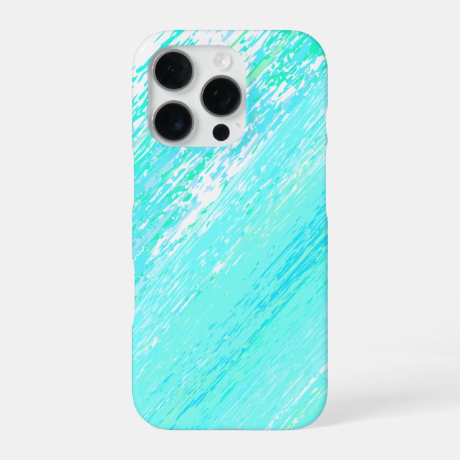 Hübsches Musterdesign iPhone Hülle (Rückseite)