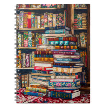 Hübsches Notebook und Journal mit bestickten Büche