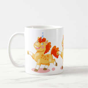 Hübsches Orangenhorn Kaffeetasse
