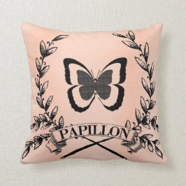 Hübsches Paris-Franzosen Papillon Kissen