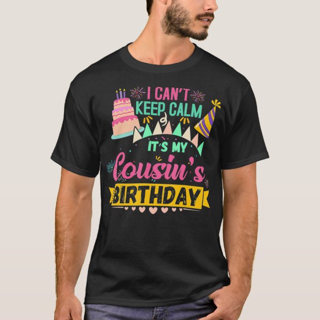 Hübsches Party Shirt kann ich nicht behalten Calm  (Vorderseite)