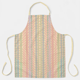 Hübsches Pastell-Diamantmuster Schürze