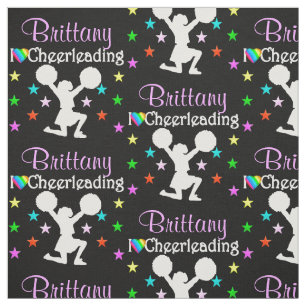 HÜBSCHES PERSONALISIERT I LIEBE CHEERLEADFABRIC STOFF