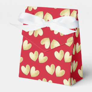 Hübsches Red Gold Personalisiert Geschenkschachtel